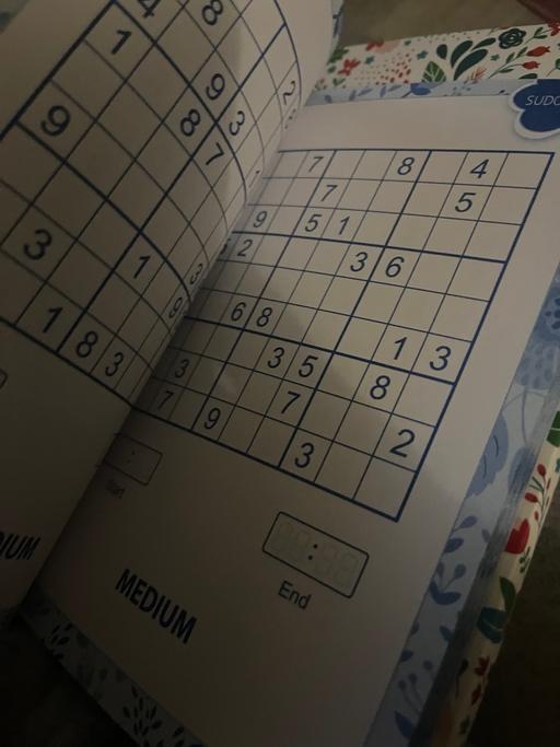  — Sudoku books 1£ each