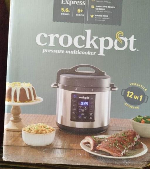  — Crockpot Express Pressure Multicooker - 12-in