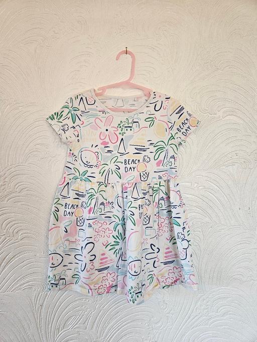  — Beach Theme Dress 2-3yrs