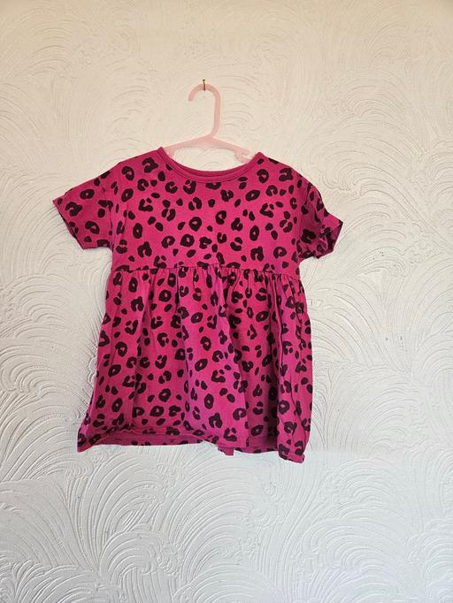  — Pink Leopard Print Dress 2-3yrs