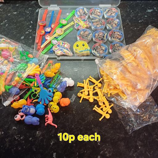  — party favours new 10p each