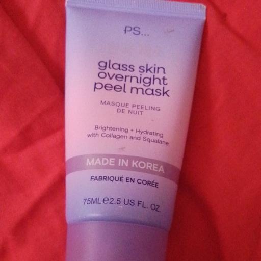  — glass skin overnight peel mask