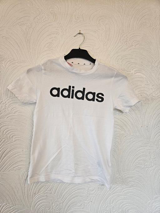  — Adidas Boys Top White