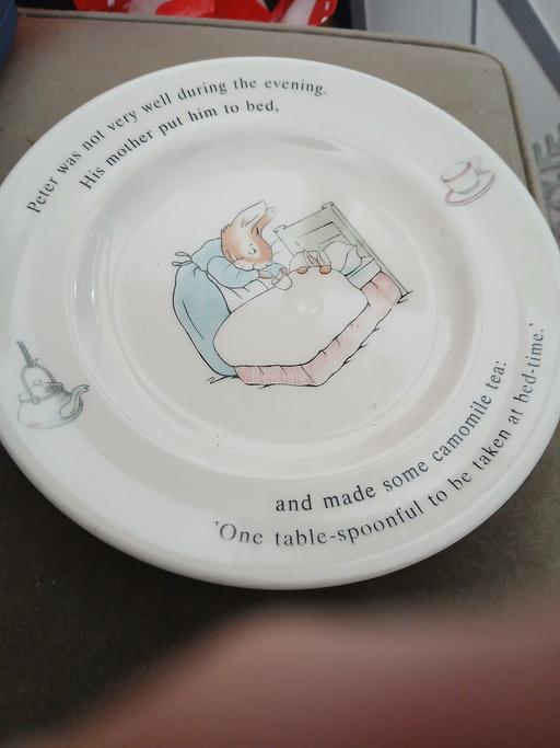  — peter rabbit plate