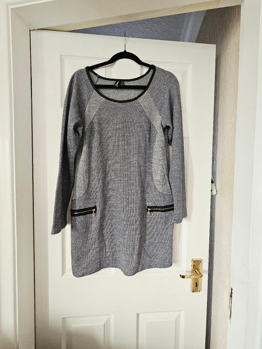  — Izabel winter dress, stretchy size 14.