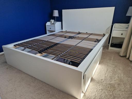  — Ikea Malm bed frame with drawer