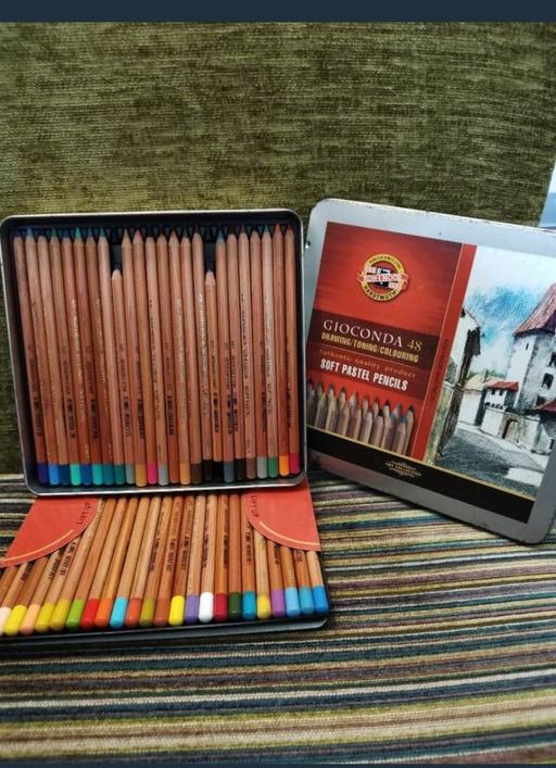  — Gioconda Soft Pastel Pencils Set of 48 in Met
