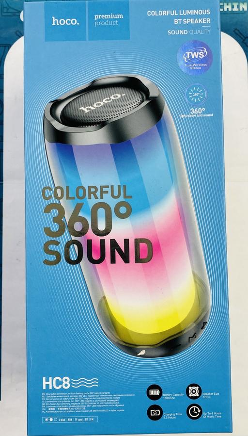  — HOCO HC8 Portable Speaker LED Light