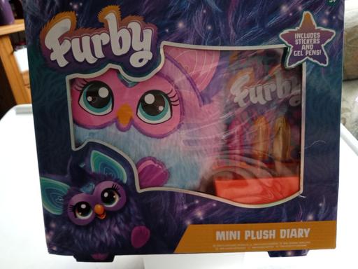 — brand new Furby MINI PLUSH DIARY SET