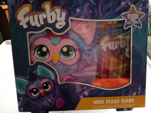  — brand new Furby MINI PLUSH DIARY SET