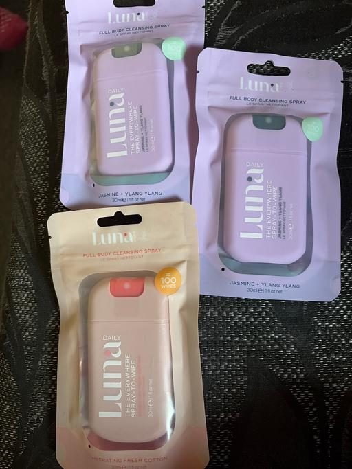  — New 3x LUNA the every where  Soray to Wipe