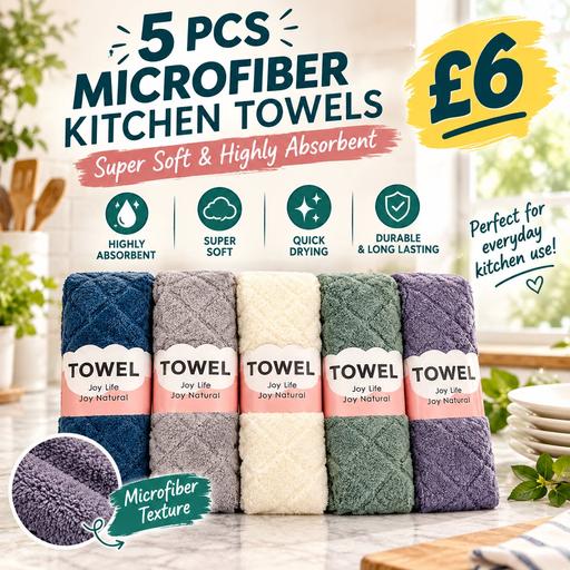  — 5pcs kichen towels