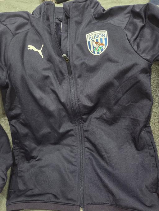  — Puma navy West Bromwich Albion jacket uk 11-1