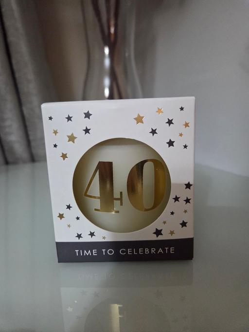  — 🌟NEW🌟 40th pomegrante candle
