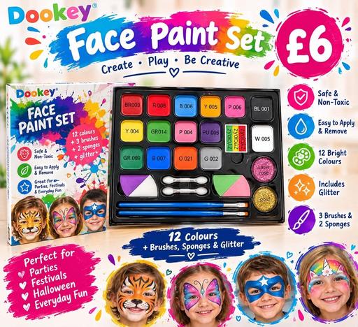  — Face paint set