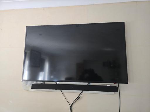  — 50inch Samsung Smart TV with sound bar