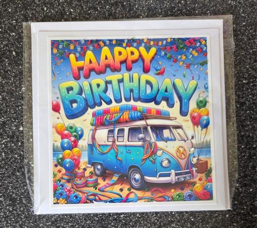  — HANDMADE BIRTHDAY CARD