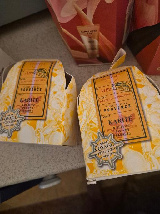  — 2 l' occitane  gift sets