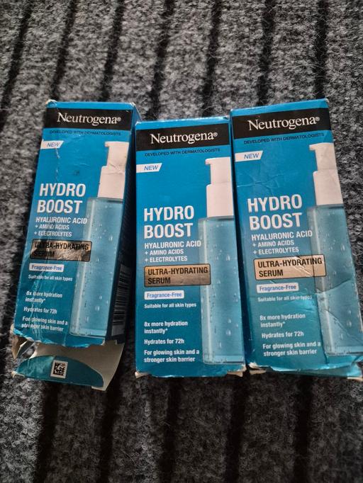  — 3 neutrogena hydro boost