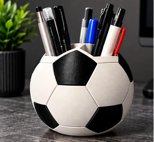  — Football Pen Holder Desk Organiser