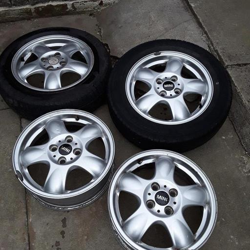  — 4 mini clubman alloys size 175/65 R15
