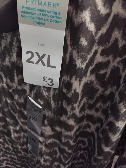  — 2 animal print t shirts