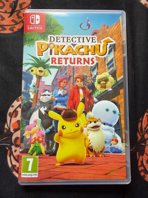  — Detective Pikachu Returns Nintendo Game