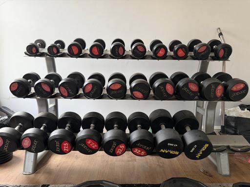  — Dumbbells rack squat rack bench etc