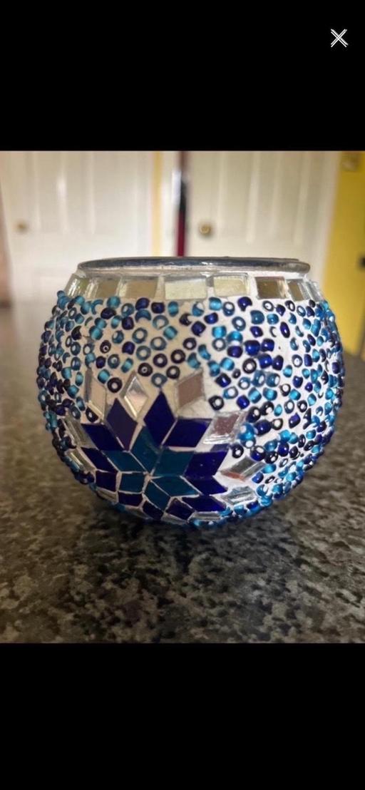  — Glass Tealight Holder/Trinket Holder