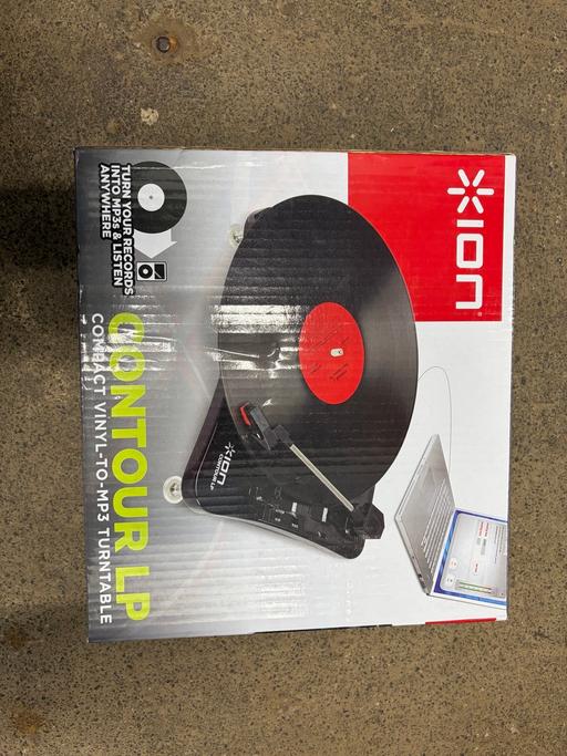  — Ion Contour LP compact Vinyl to MP3 turntable