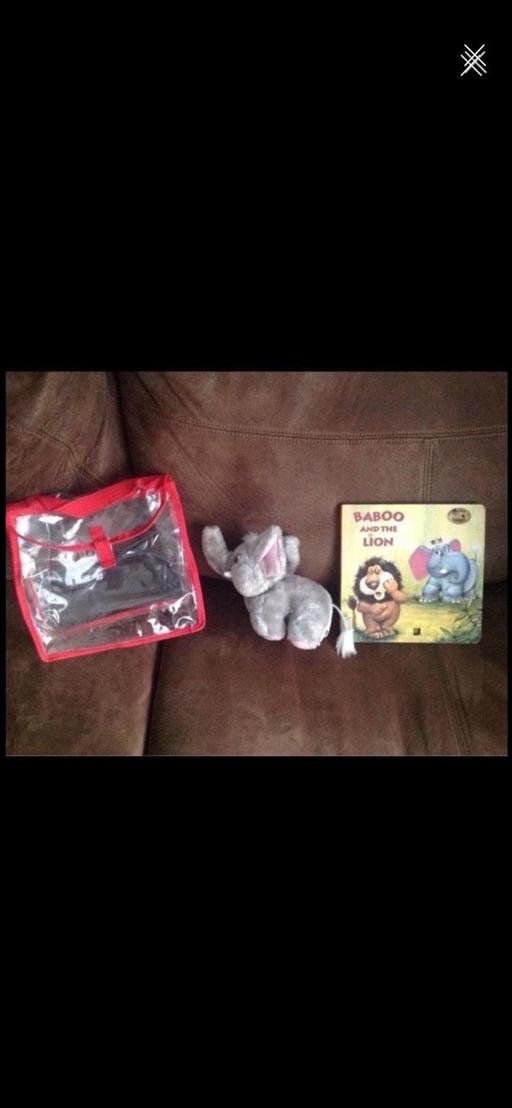  — Story Book With Soft Toy Elephant