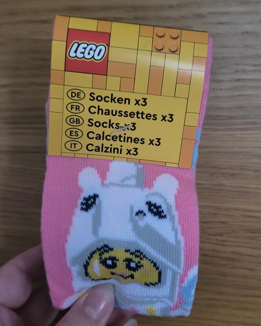  — new Lego 3pk Socks