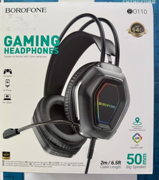  — Borofone B0110 Wired Gaming Headphones