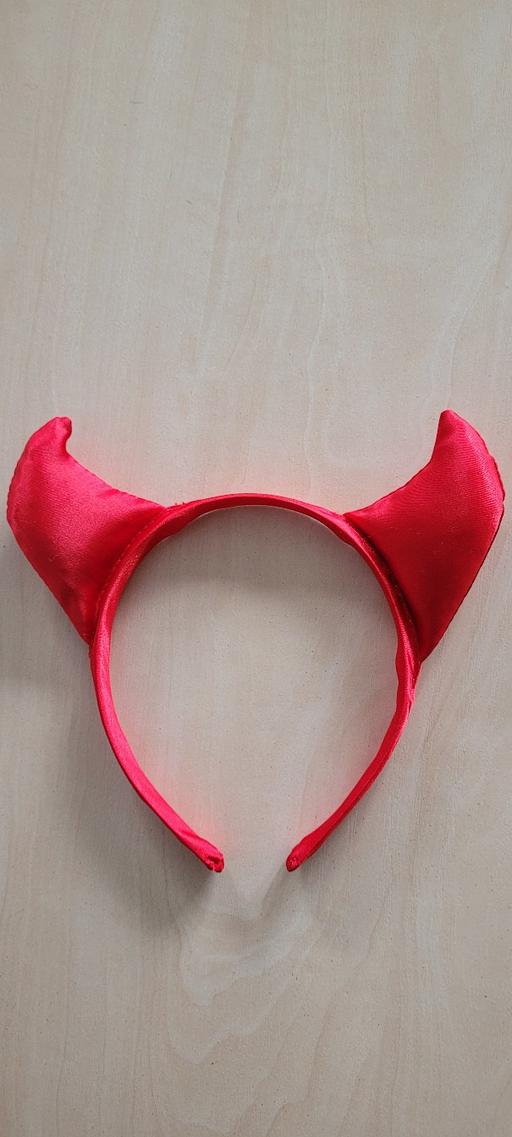  — Halloween padded devil headband