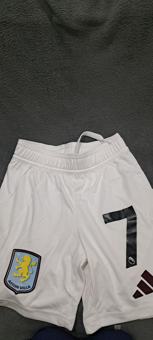  — Aston Villa Shorts Age 7-8