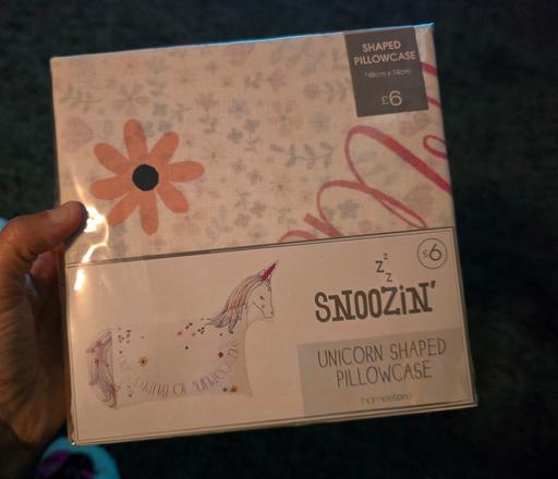  — NEW Unicorn shaped pillowcase