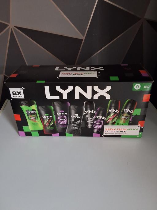  — lynx gift set.. no offers..