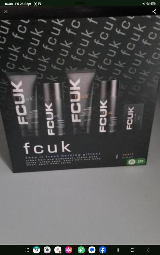  — fcuk gift set.. no offers