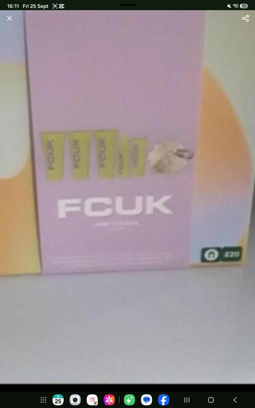  — fcuk gift set.. no offers