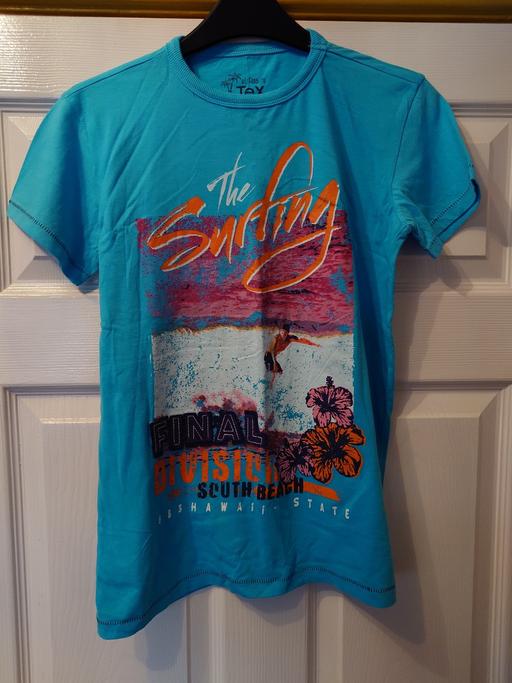  — Boys blue t-shirt size 11-12 years