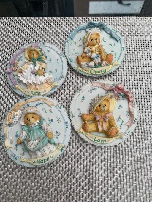  — cherished teddy plates