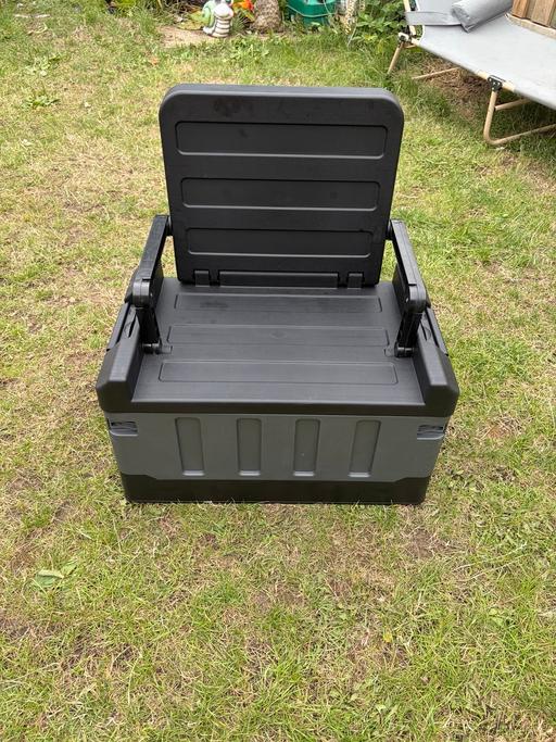  — Fishing storage box/seat