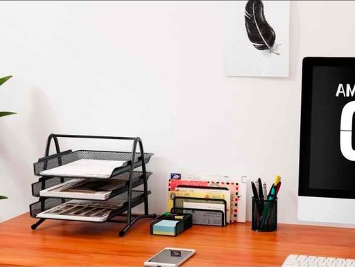  — Office Desk Tidy 4 Piece Organiser Set