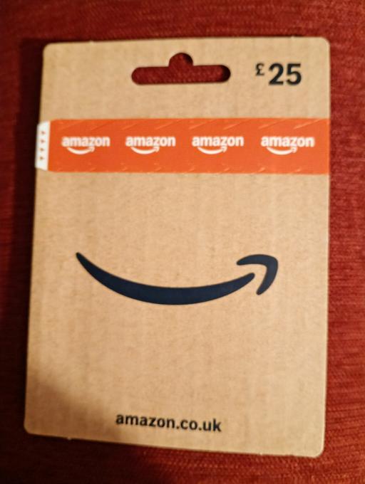  — £25 Amazon gift card