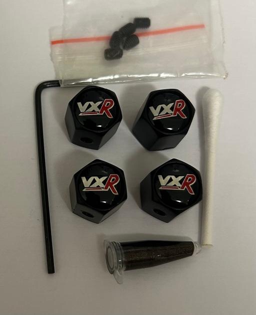  — VXR Anti Theft tyre valve Caps with grease