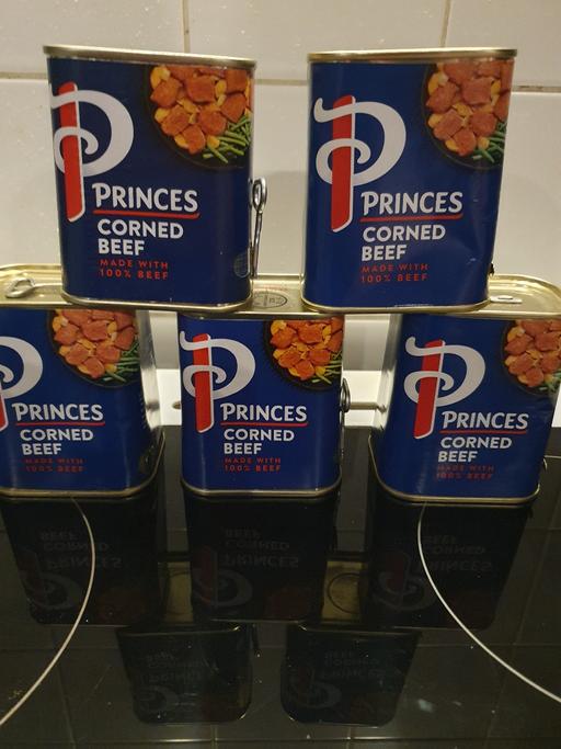  — princes corned beef x 5