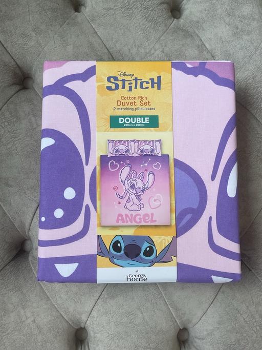  — Disney Stitch and Angel Double Duvet Set