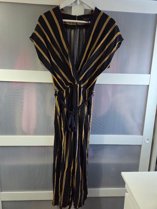  — Size 14 NEW LOOK black & mustard playsuit