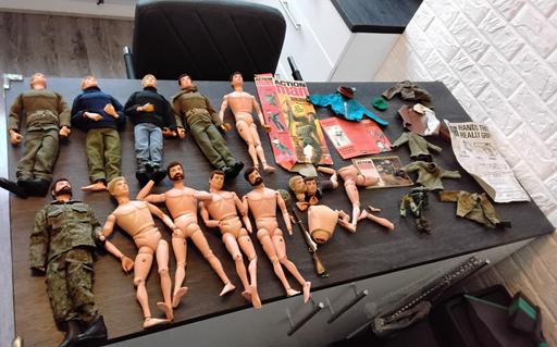  — vintage action man job lot