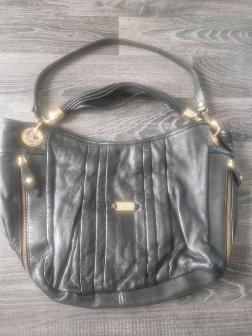  — Large black leather Rick (Radley)